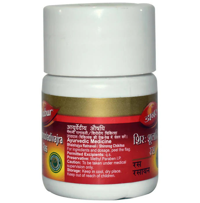 Dabur Shirahshooladivajra Ras Tablets