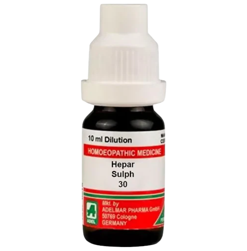 Adel Homeopathy Hepar Sulph Dilution -10 ml