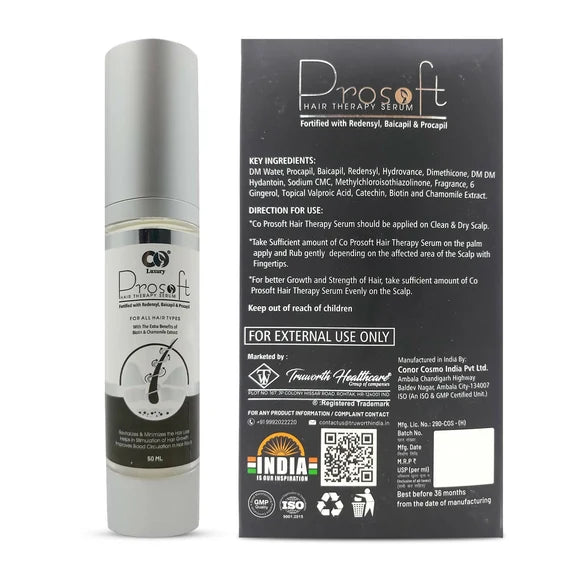 Prosoft Hair Therapy Serum For Hair Fall Control & Hair Growth - 50 ml