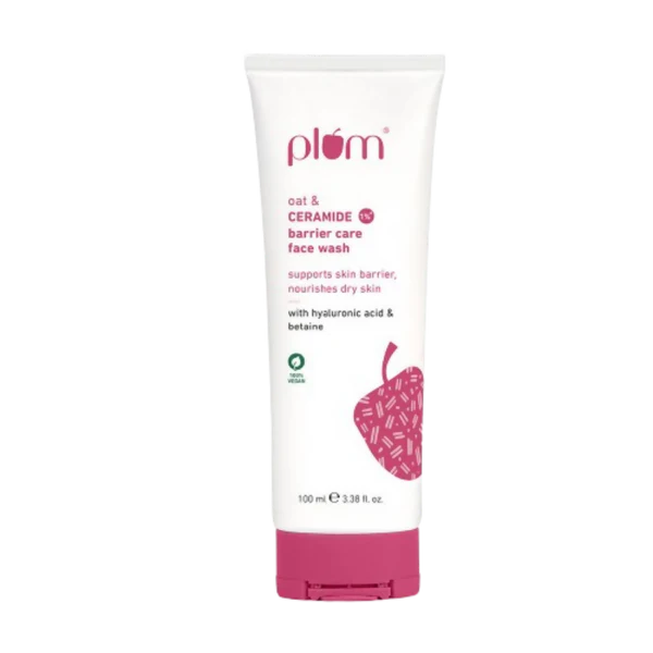Plum Oat & 1% Ceramide Barrier Care Face Wash - 100 ml