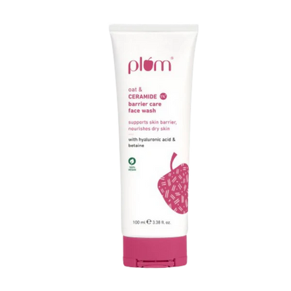 Plum Oat & 1% Ceramide Barrier Care Face Wash - 100 ml
