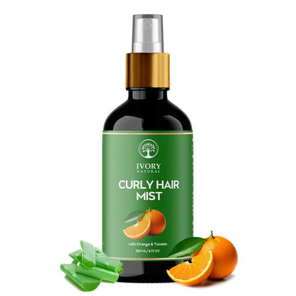 Ivory Natural Curly Hair Mist - Revitalize, Define, And Nourish Your Curly Hair - 200 ml