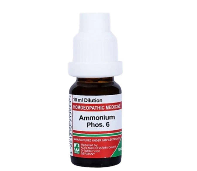 Adel Homeopathy Ammonium Phos Dilution -6 CH