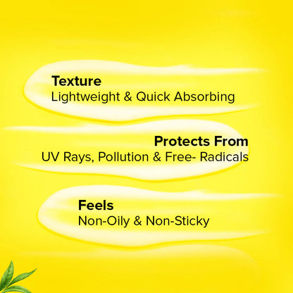 Khadi Natural Vitamin C + Hyaluronic Acid Sunscreen SPF 50 PA+++ - 100 gm