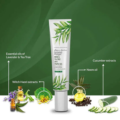 Blossom Kochhar Aroma Magic Neem & Tea Tree Anti Pimple Gel - 20 gm