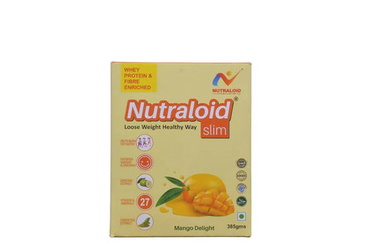 Nutraloid Slim Weight Loss Protein Powder (Mango) - 385 gm