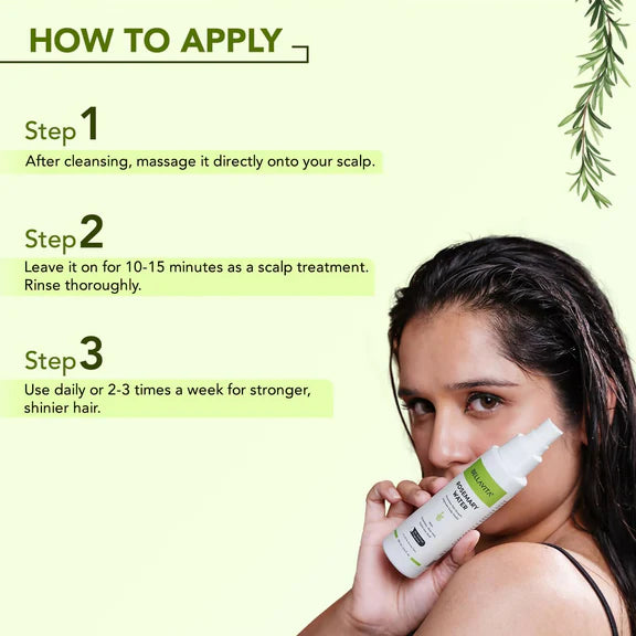 Bella Vita Rosemary Water Spray For Hair Growth - 100 ml