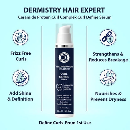 Dermistry Ceramides Protein Complex Serum Mask & Shampoo - combo