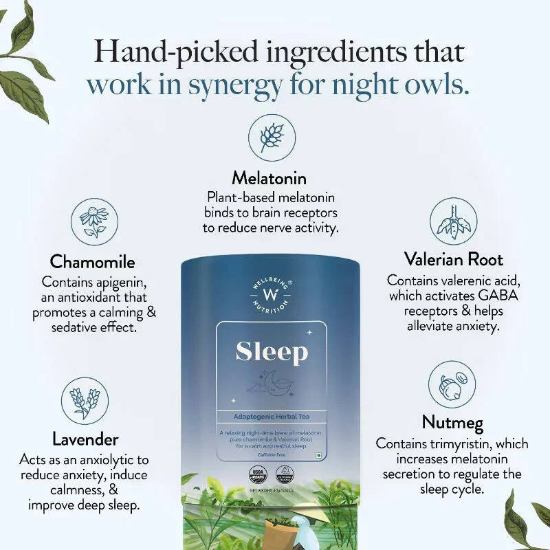 Wellbeing Nutrition Sleep Tea