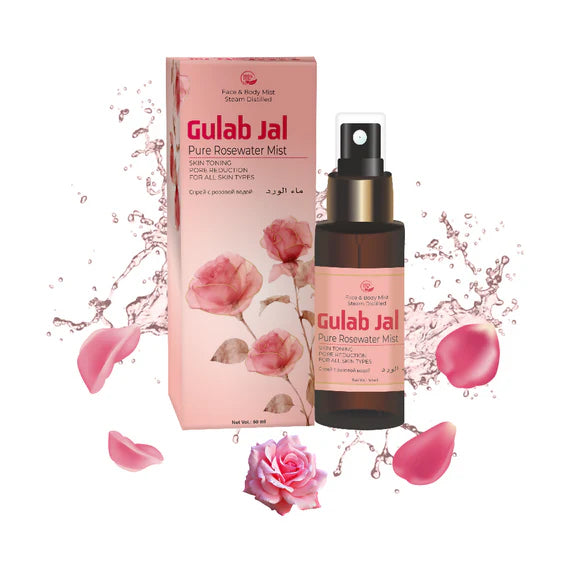 Satya Pharmaceuticals Ayurveda Gulab Jal Rose Water Mist - 50 ml