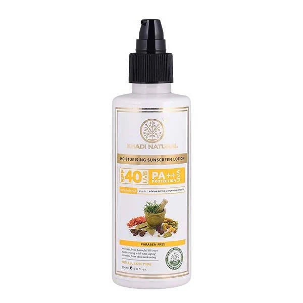 Khadi Natural Moisturising Sunscreen Lotion SPF 40 - 100 ml