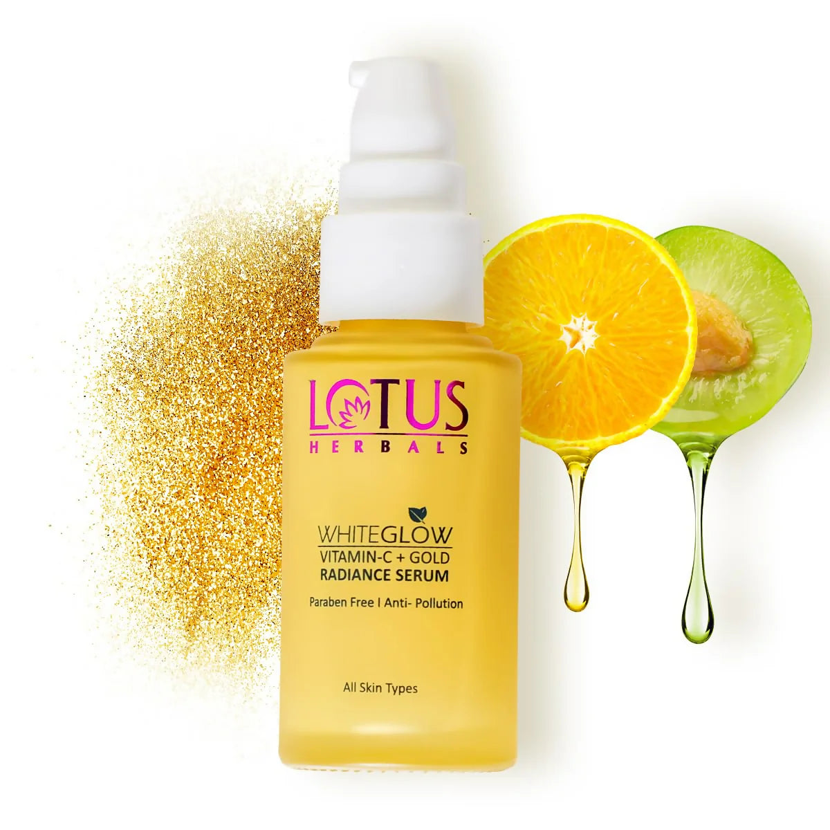 Lotus Herbals WhiteGlow Vitamin C and Gold Radiance Face Serum