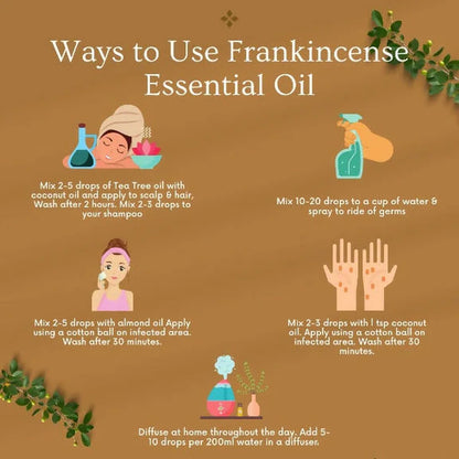 Organicos Frankincense Essential Oil - 15 ml