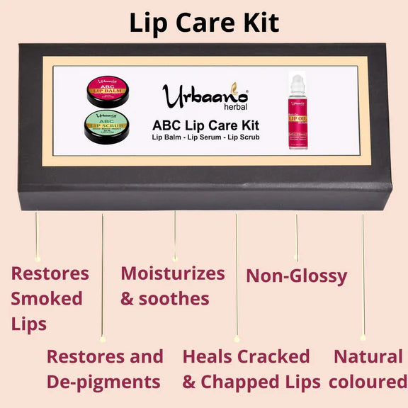 Urbaano Herbal Beetroot Lip Care Kit - Kit