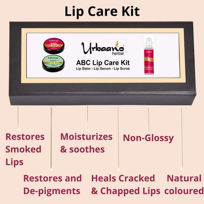 Urbaano Herbal Beetroot Lip Care Kit - Kit