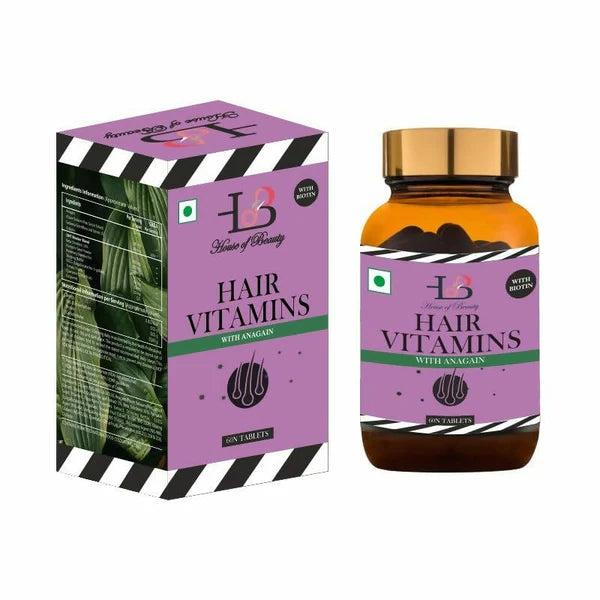 House Of Beauty Hair Vitamins Tablets - 60 tabs