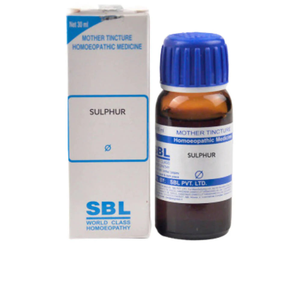 SBL Homeopathy Sulphur Mother Tincture Q