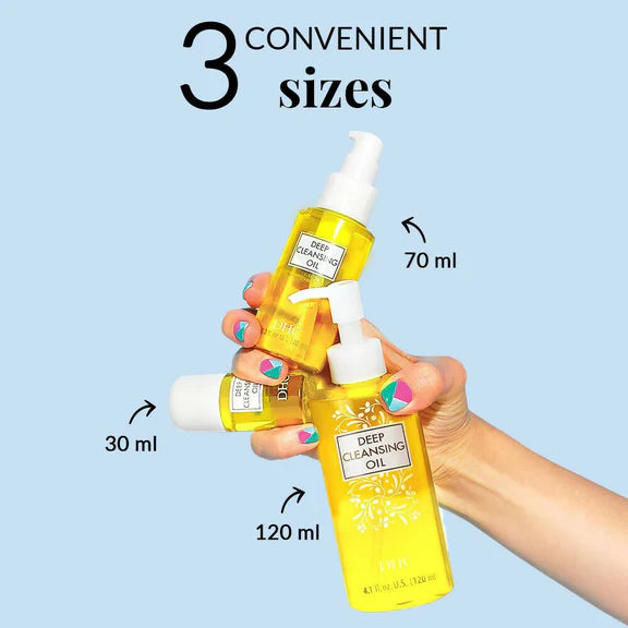 DHC Beauty Deep Cleansing Oil, Makeup Remover For All Skin Types - 30 ml
