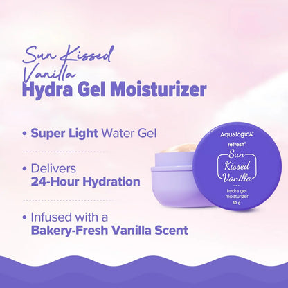 Aqualogica Refresh+ Vanilla Body Care Gift Set Kit - combo