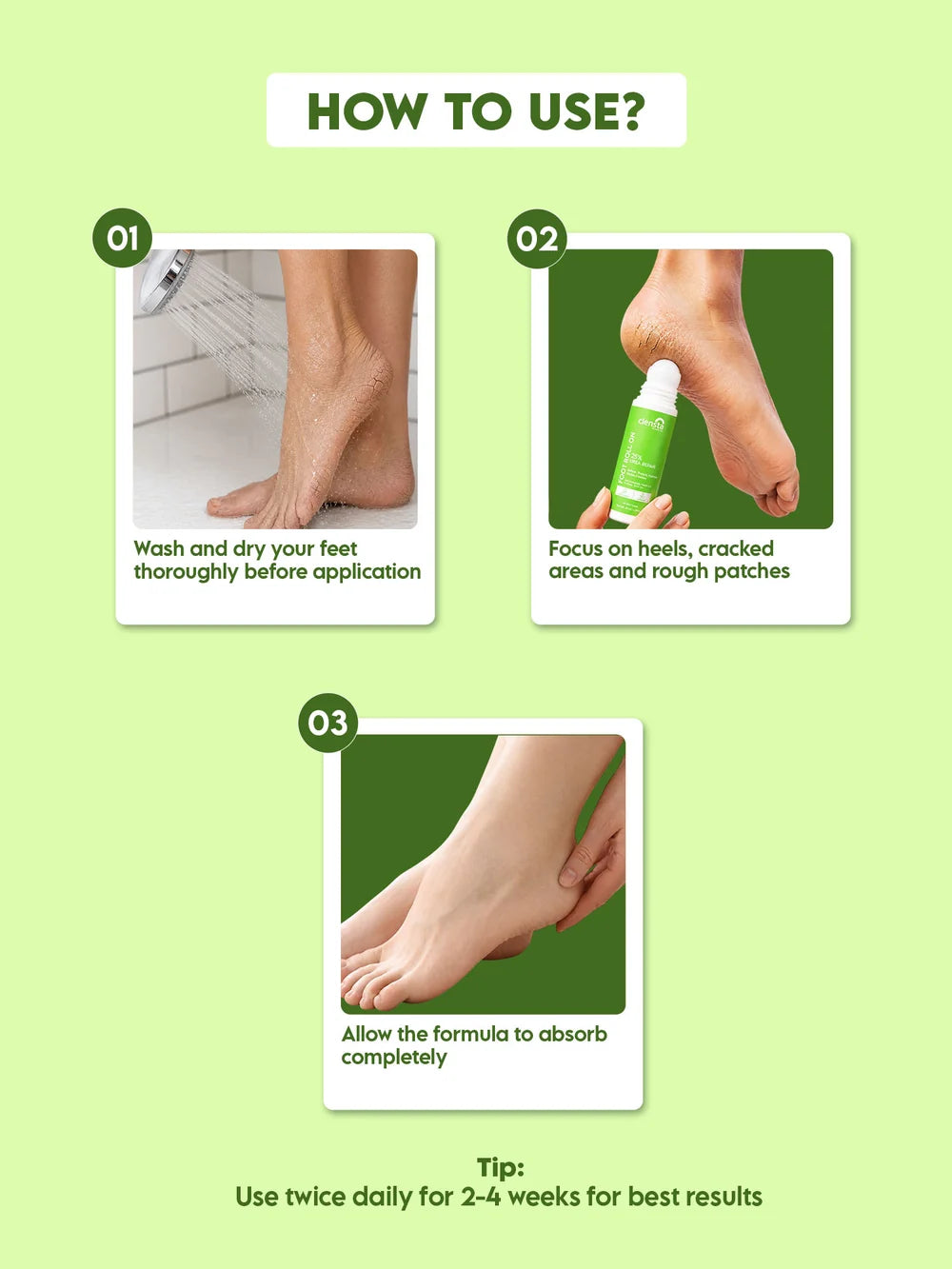Foot Roll-On 25% Urea Repair