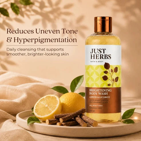 Vitamin C Brightening Body Wash with Lime and Liquorice