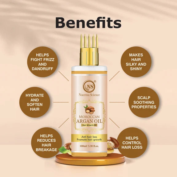Nuerma Science Moroccan Argan Hair Oil - 100 ml