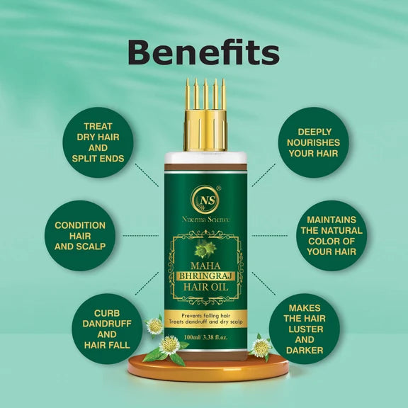 Nuerma Science Maha Bhringraj Hair Oil - 100 ml