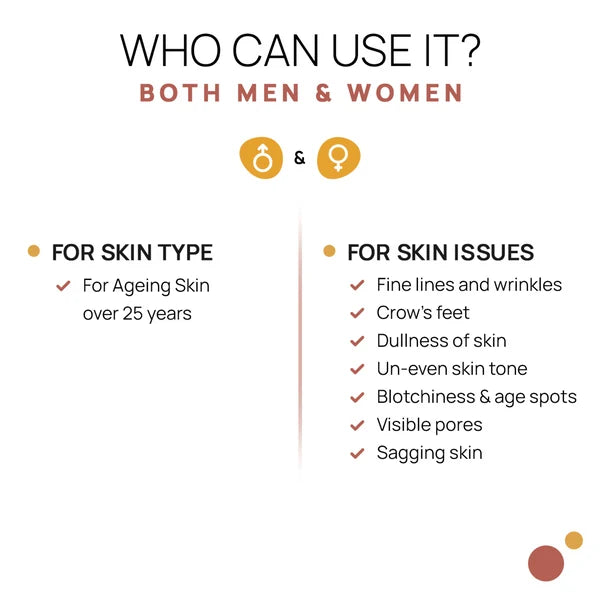 Anti-Ageing Collagen Mask - Shilajit & Ashwagandha to Reduces Wrinkles & Fine Lines