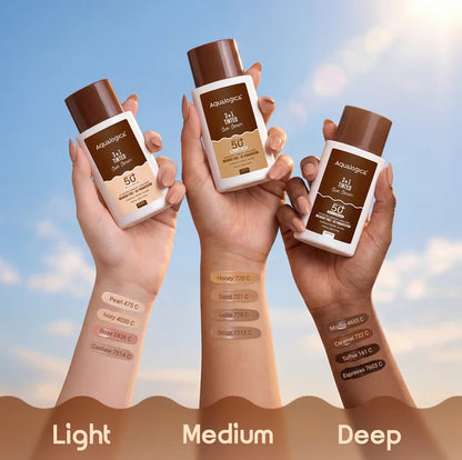 Aqualogica 3-in-1 Tinted Sun Serum