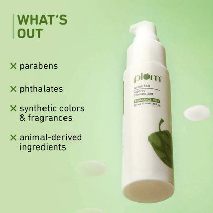 Plum Green Tea Oil - Free Moisturizer - 50 ml