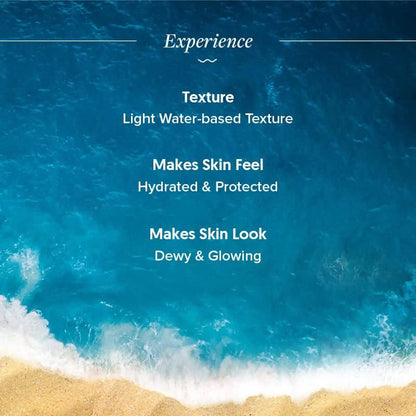 Aqualogica Glow + Dewy Sunscreen With Papaya & Vitamin C SPF 50+ PA++ - 30 gm