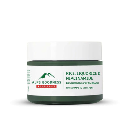 Alps Goodness Rice, Liquorice & Niacinamide Brightening Cream Mask