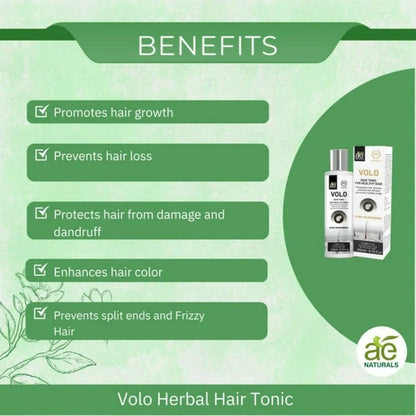 Ae Naturals Volo Herbal Hair Tonic - 200 ml