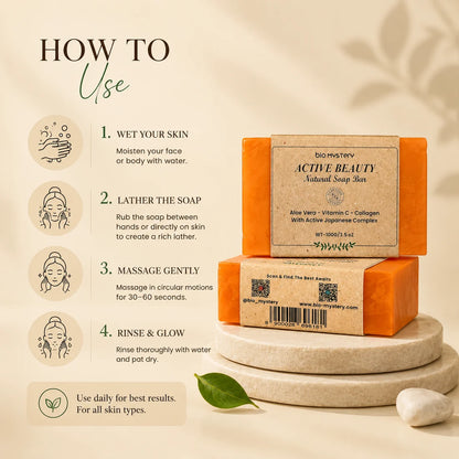 Active Beauty Soap Bar