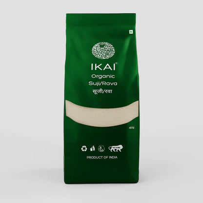 IKAI Organic Suji/Rava - 450 gm