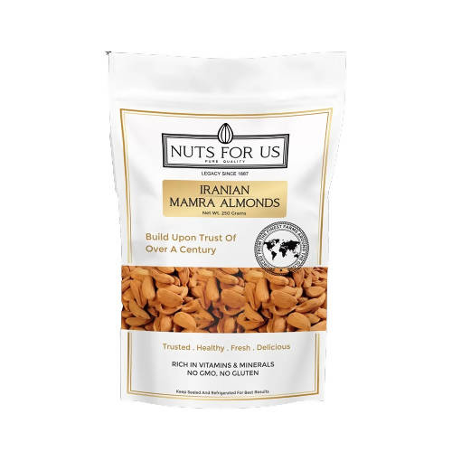 Nuts For Us Iranian Mamra Almonds - 250 gm
