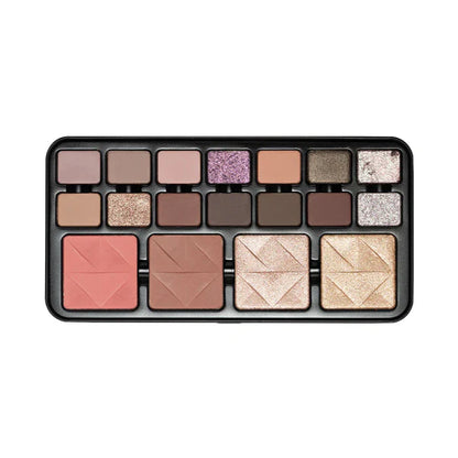 Character Blush-Highlighter-Eyeshadow Palette - C-A303 - 56.8 gm