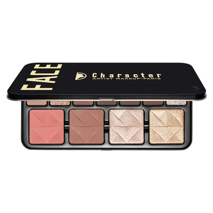 Character Blush-Highlighter-Eyeshadow Palette - C-A303 - 56.8 gm