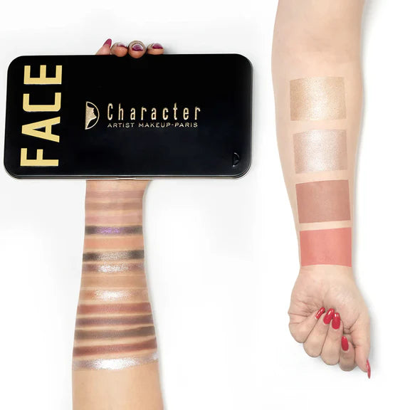 Character Blush-Highlighter-Eyeshadow Palette - C-A303 - 56.8 gm