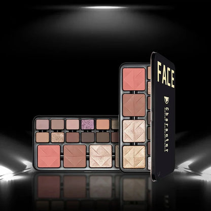 Character Blush-Highlighter-Eyeshadow Palette - C-A303 - 56.8 gm