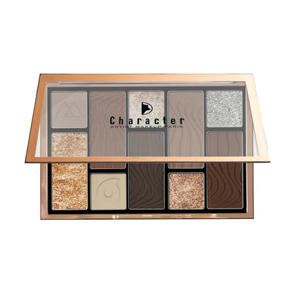 Character 10 Color Eyeshadow Palette - Cep002 - 15 gm