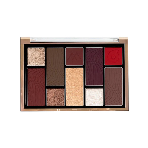 Character 10 Color Eyeshadow Palette - Cep004 - 15 gm