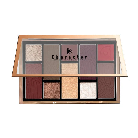 Character 10 Color Eyeshadow Palette - Cep004 - 15 gm