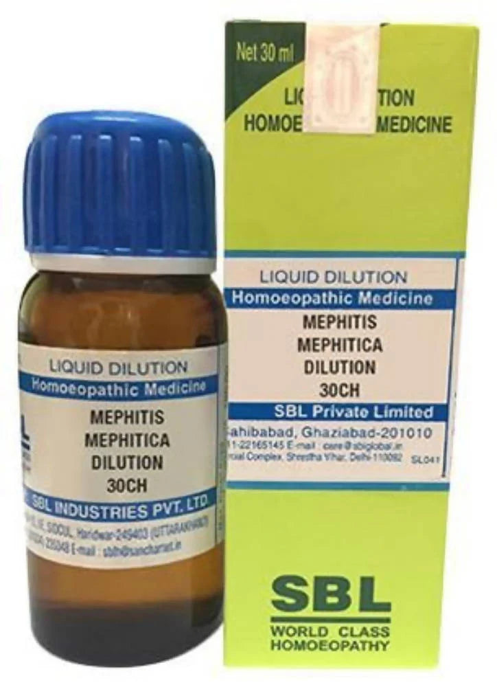 SBL Homeopathy Mephitis Mephitica Dilution -6 CH