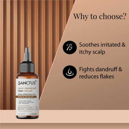 SANCTUS 4% Dandelix Pro Anti-Dandruff Hair Serum For Scalp - 50 ml