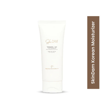 Personal Touch Skincare SkinDam Korean Moisturizer With Ceramide 3, Oat, Calendula & Centella For Dry Skin - 50 ml