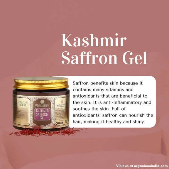 Organicos Kashmir Saffron Gel - 150 gm