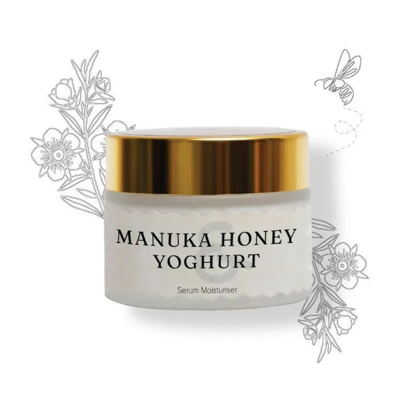Dromen & Co Manuka Honey & Yoghurt Serum Moisturiser - Hydrates & Deep Nourishes, Reduces Wrinkles - 50 gm