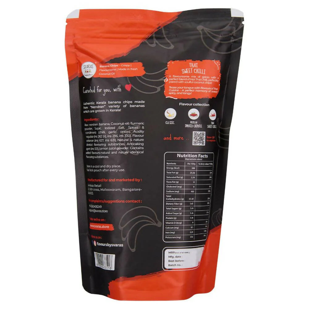 Svaras Kerala Banana Chips Thai Sweet Chilli