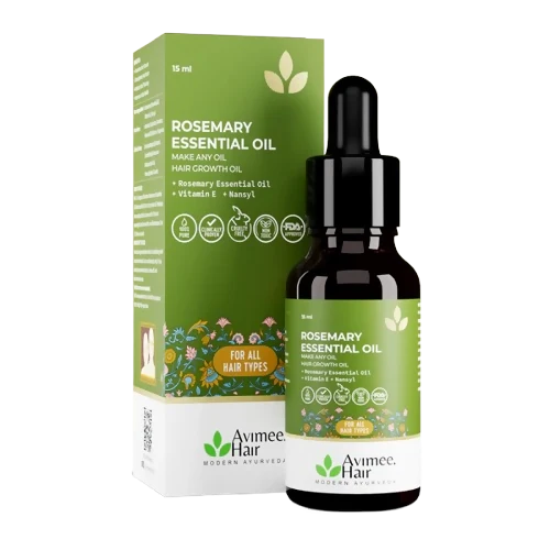 Avimee Herbal Rosemary Essential Hair Oil with Vitamin E & Nansyl - 15 ml